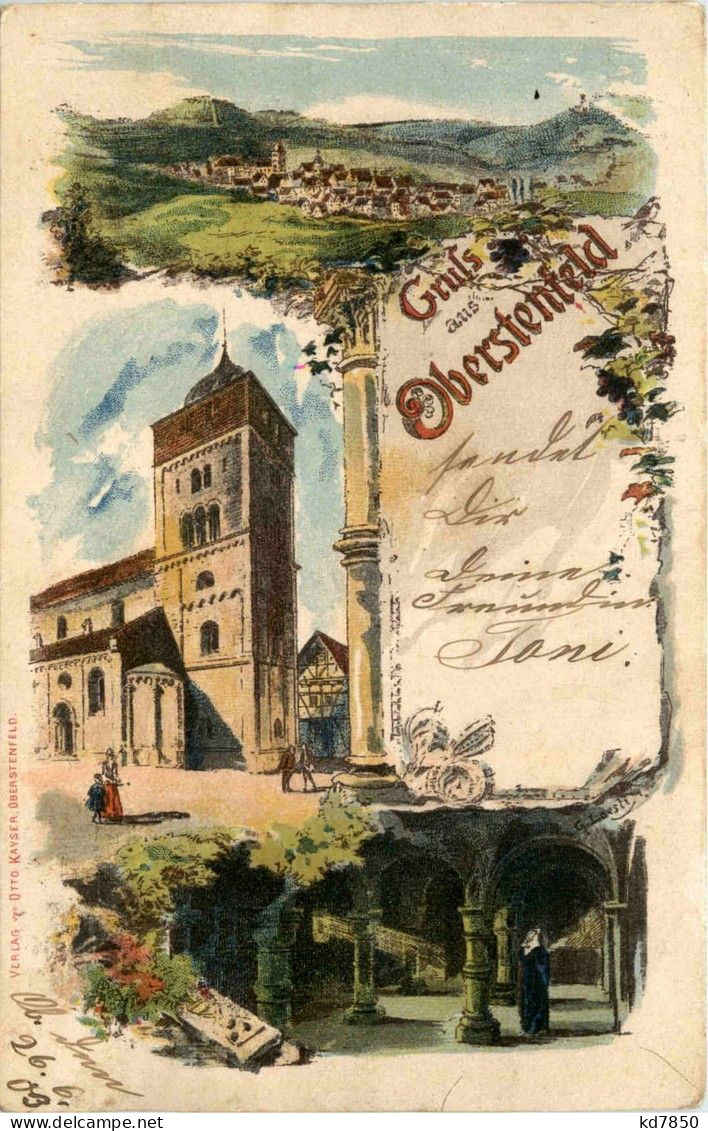 Gruss Aus Oberstenfeld - Litho - Ludwigsburg