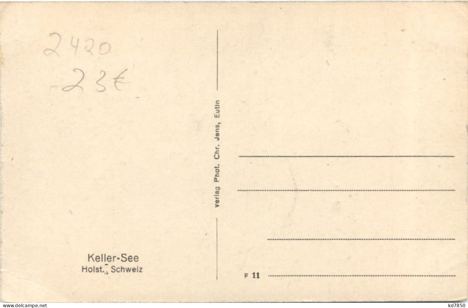 Keller-See - Holst- Schweiz - Eutin - Eutin