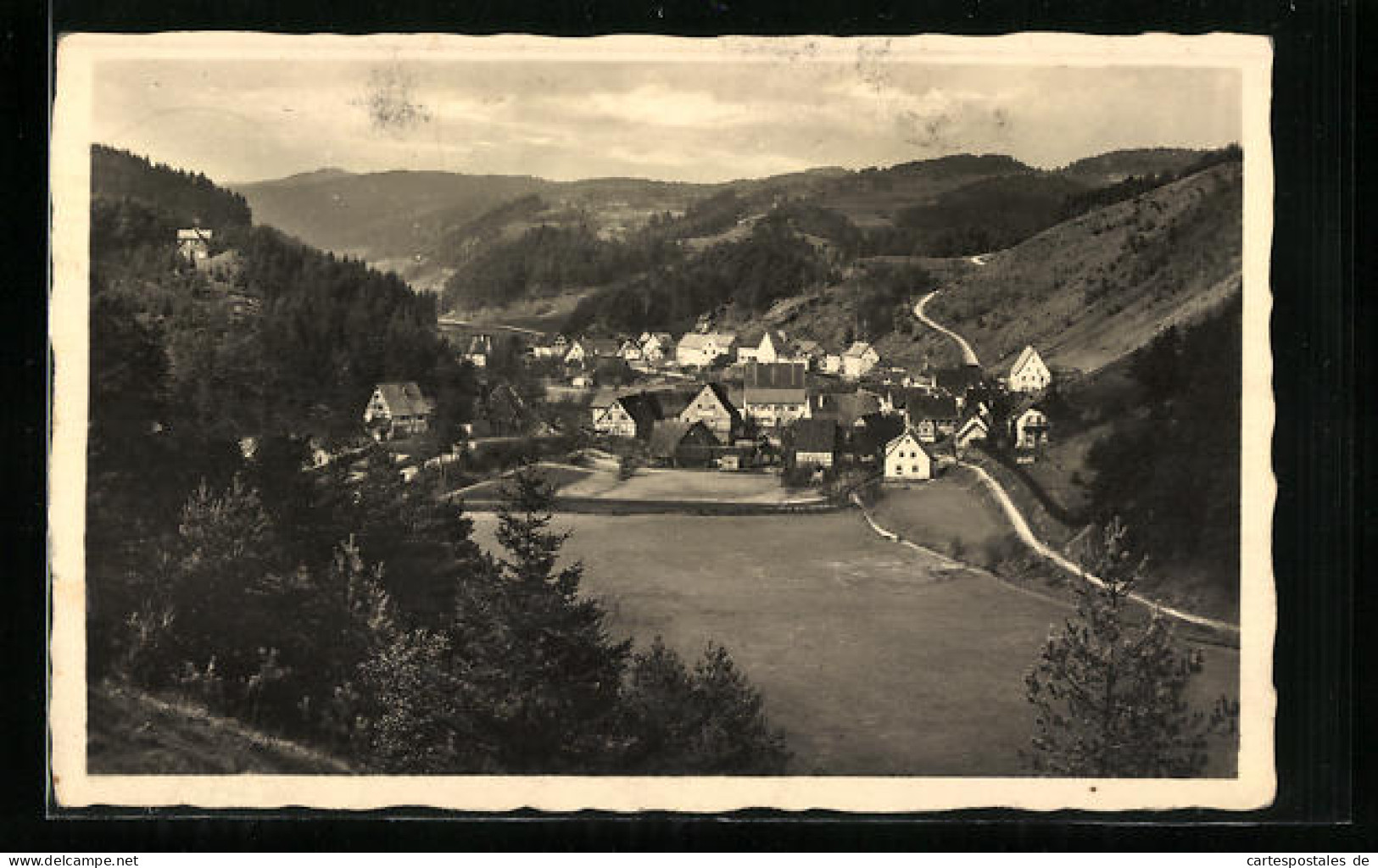 AK Hirschbach /Hersbrucker Schweiz, Gesamtansicht Von Einem Berg Aus  - Hersbruck