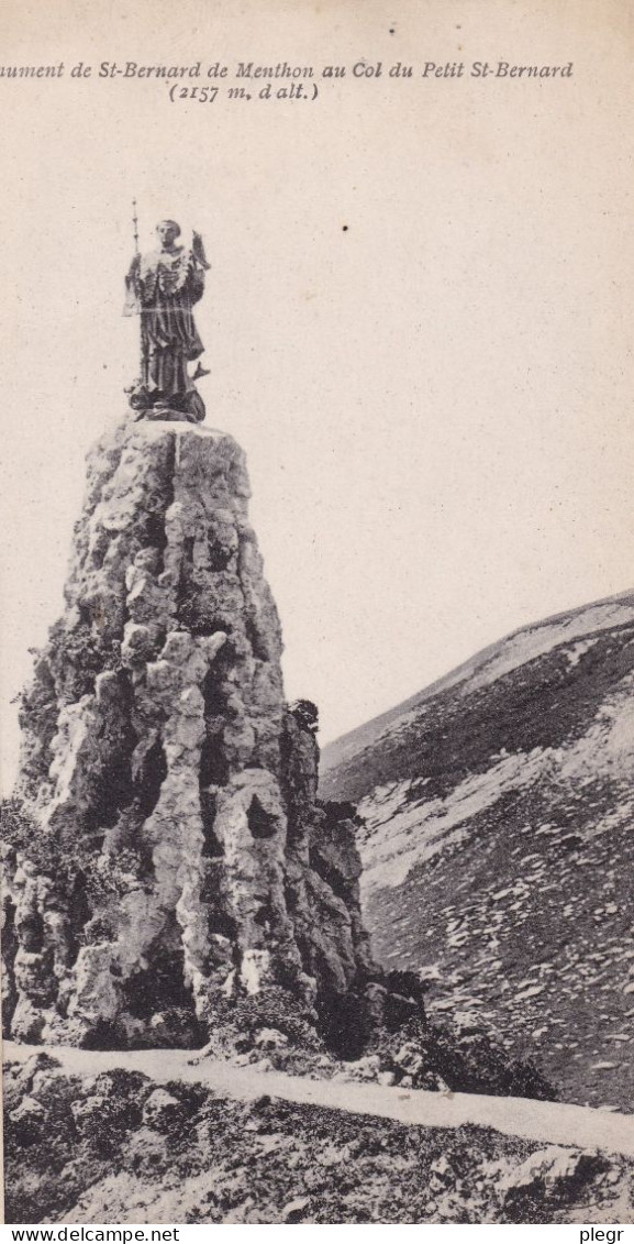 0-74176 01 08+16 - MONUMENT DE SAINT BERNARD DE MENTHON AU COL DU PETIT ST BERNARD - Bourg Saint Maurice