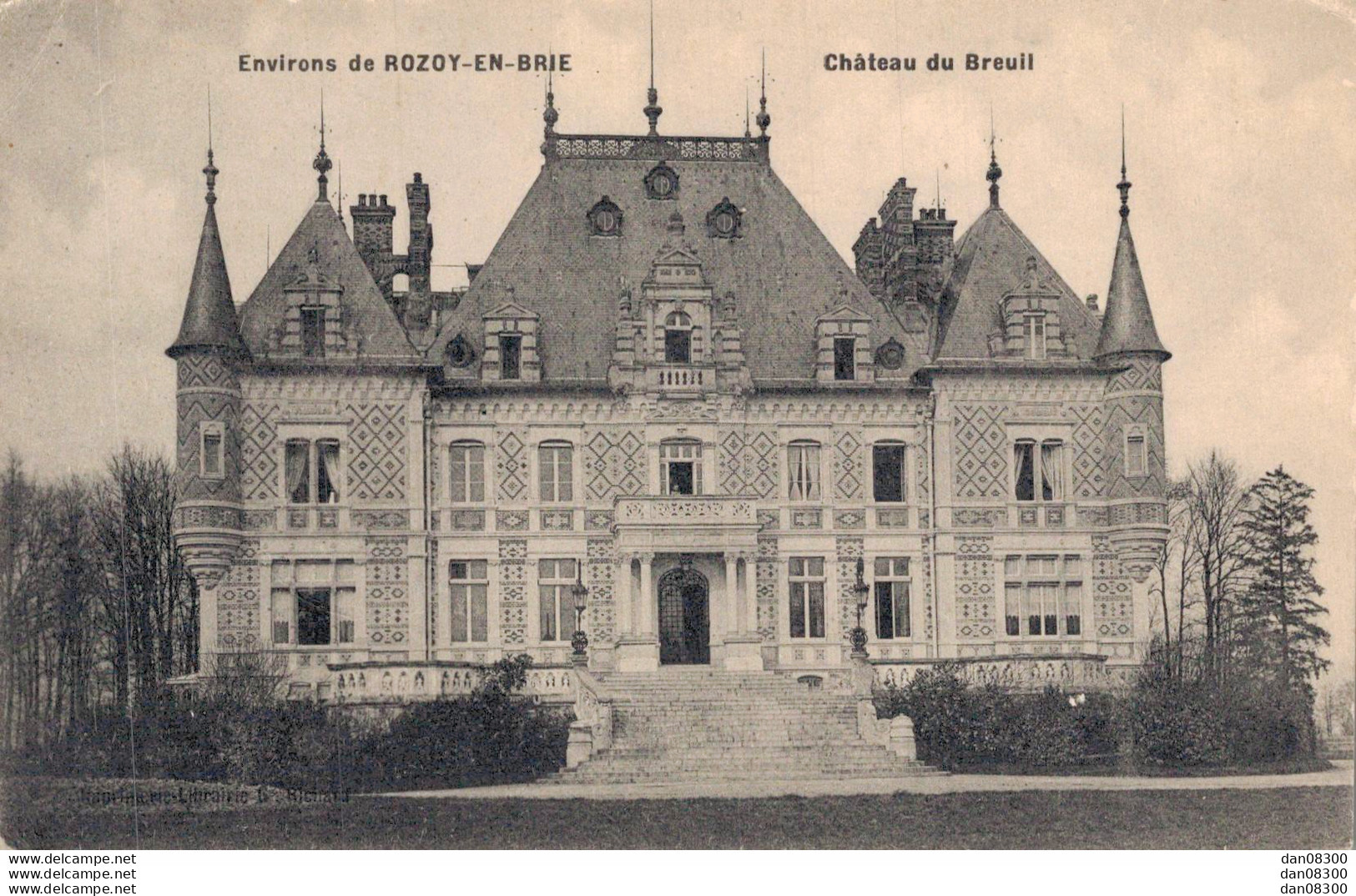 77 ENVIRONS DE ROZOY EN BRIE CHATEAU DU BREUIL - Rozay En Brie