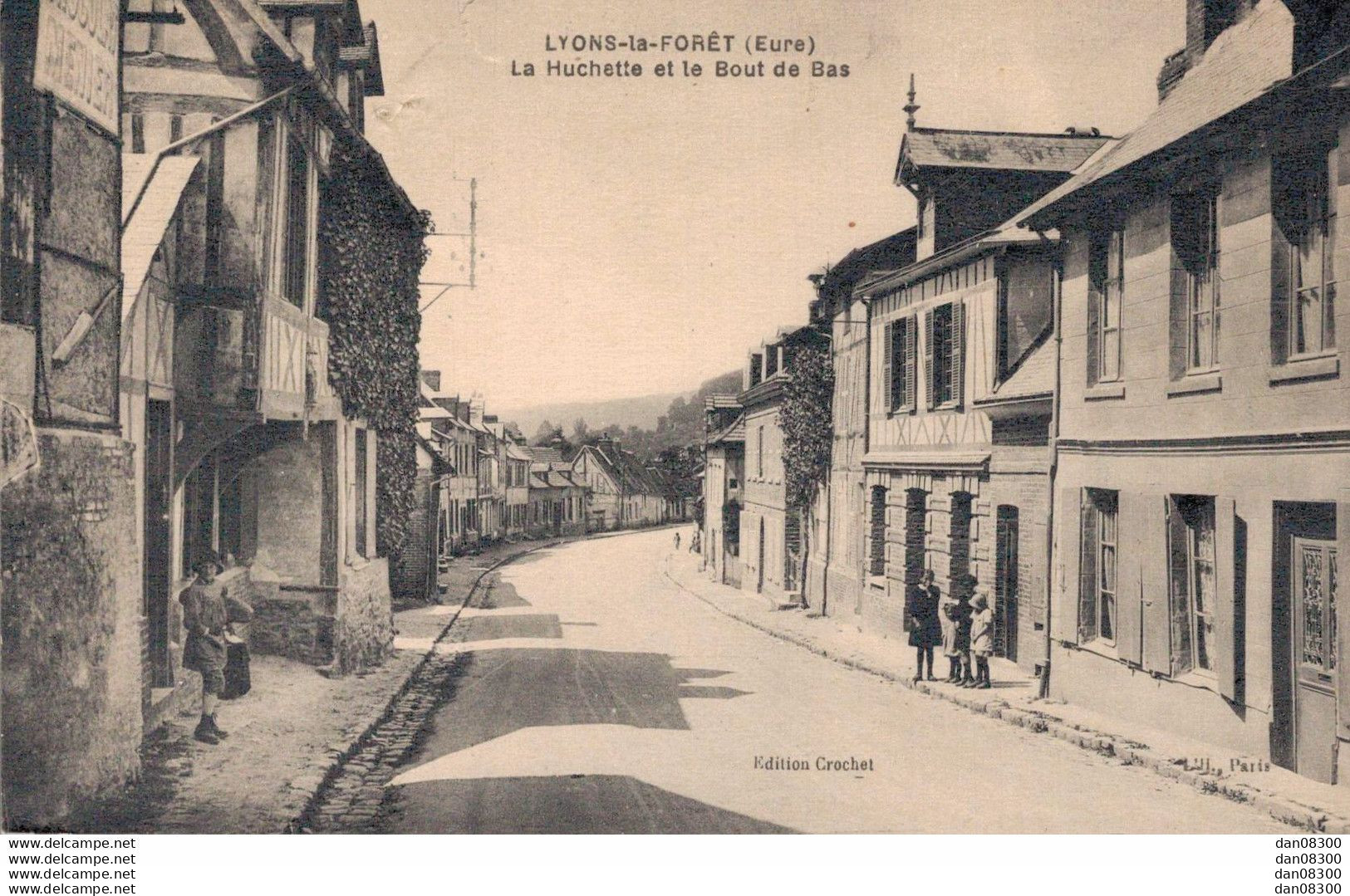 27 LYONS LA FORET LA HUCHETTE ET LE BOUT DE BAS - Lyons-la-Forêt