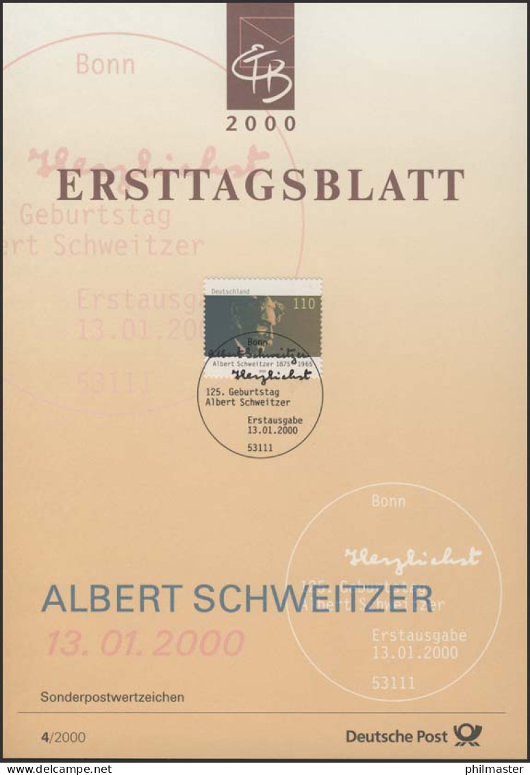 ETB 04/2000 Dr. Albert Schweitzer - 1991-2000