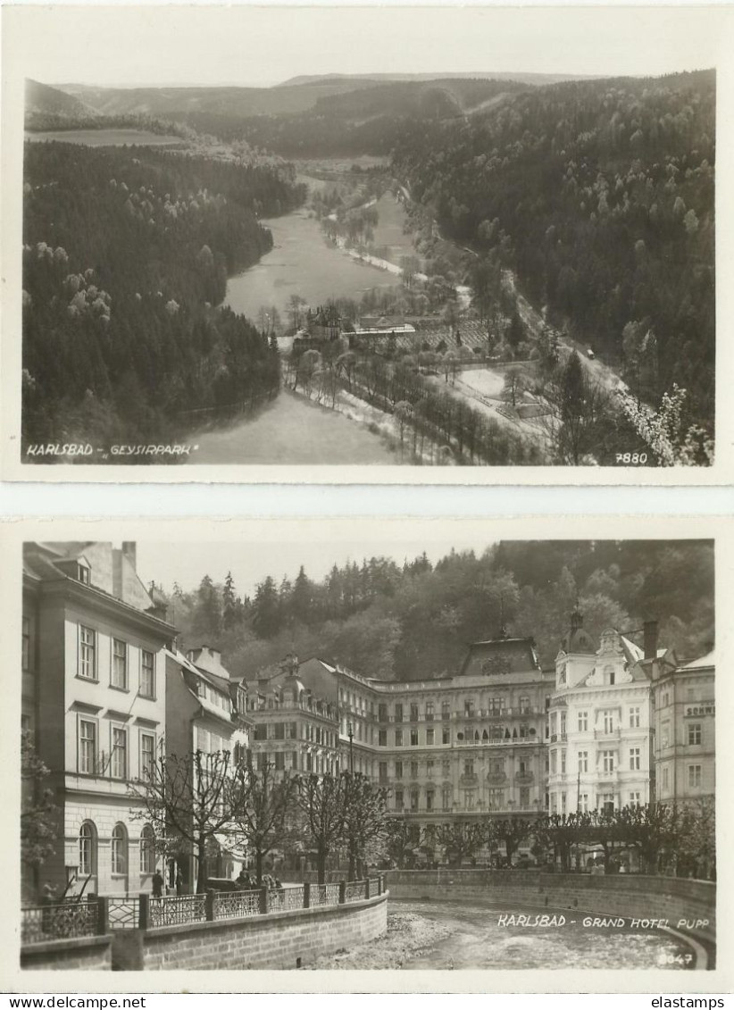 AK 10* FOTO KARLSBAD 192?? - Fotografie