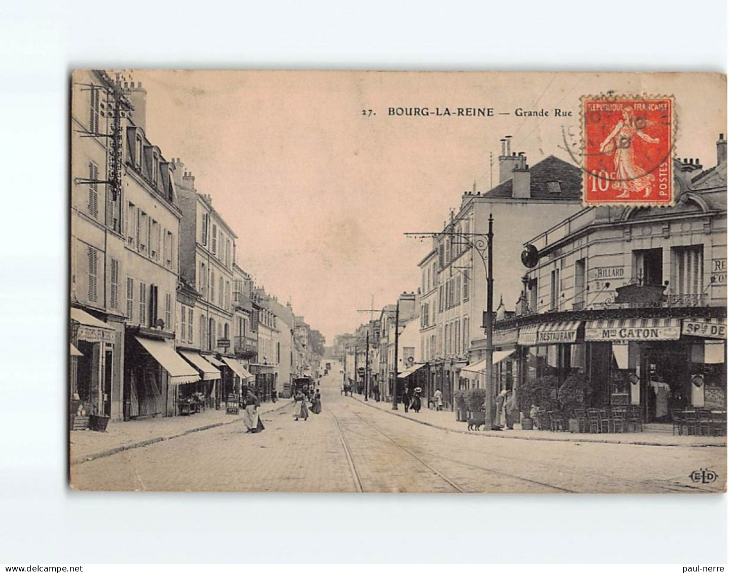 BOURG LA REINE : Grande Rue - état - Bourg La Reine