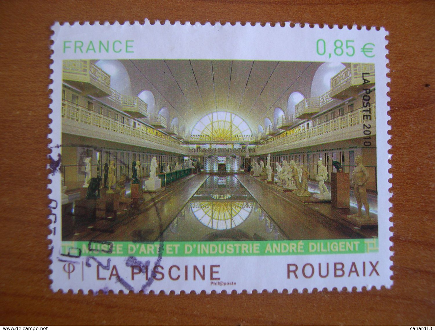 France Obl   N° 4453  Cachet Rond Noir - 2010-.. Matasellados