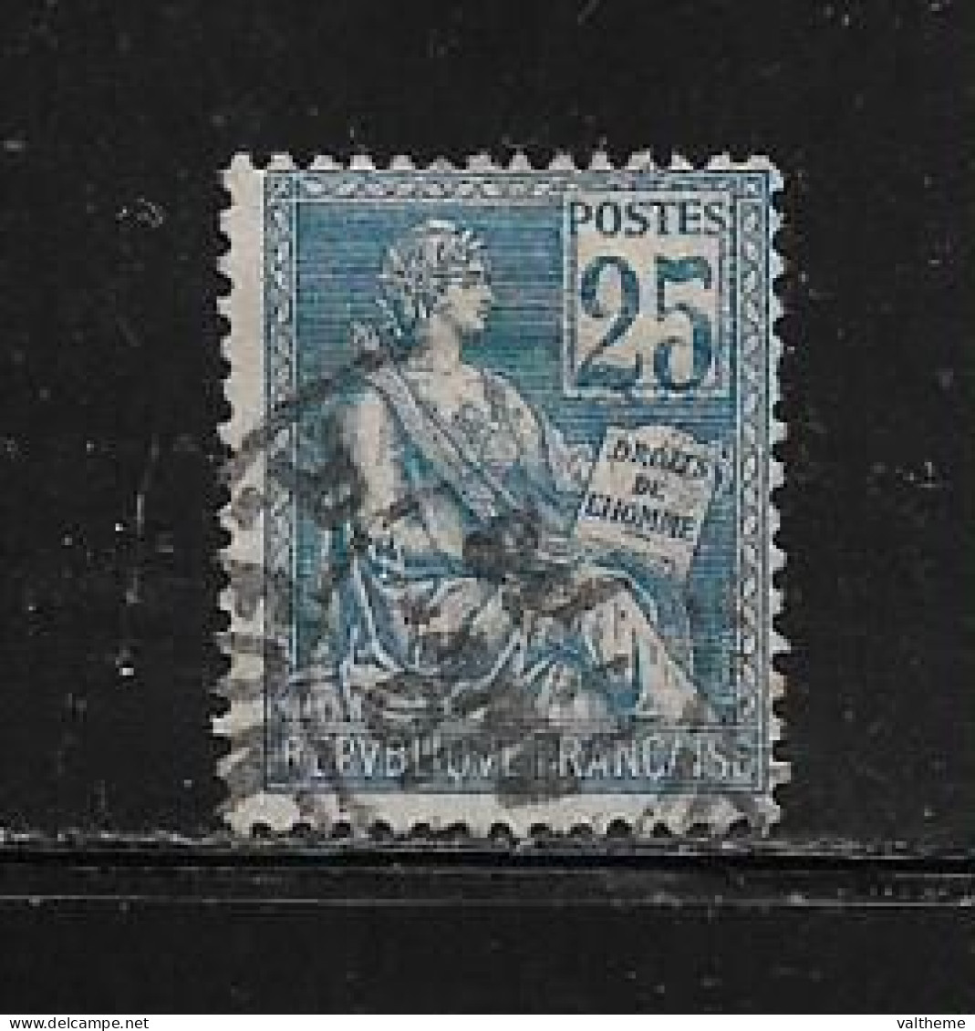 FRANCE  ( FR1 -  258 )  1900  N°  YVERT ET TELLIER  N°  114a - Gebruikt