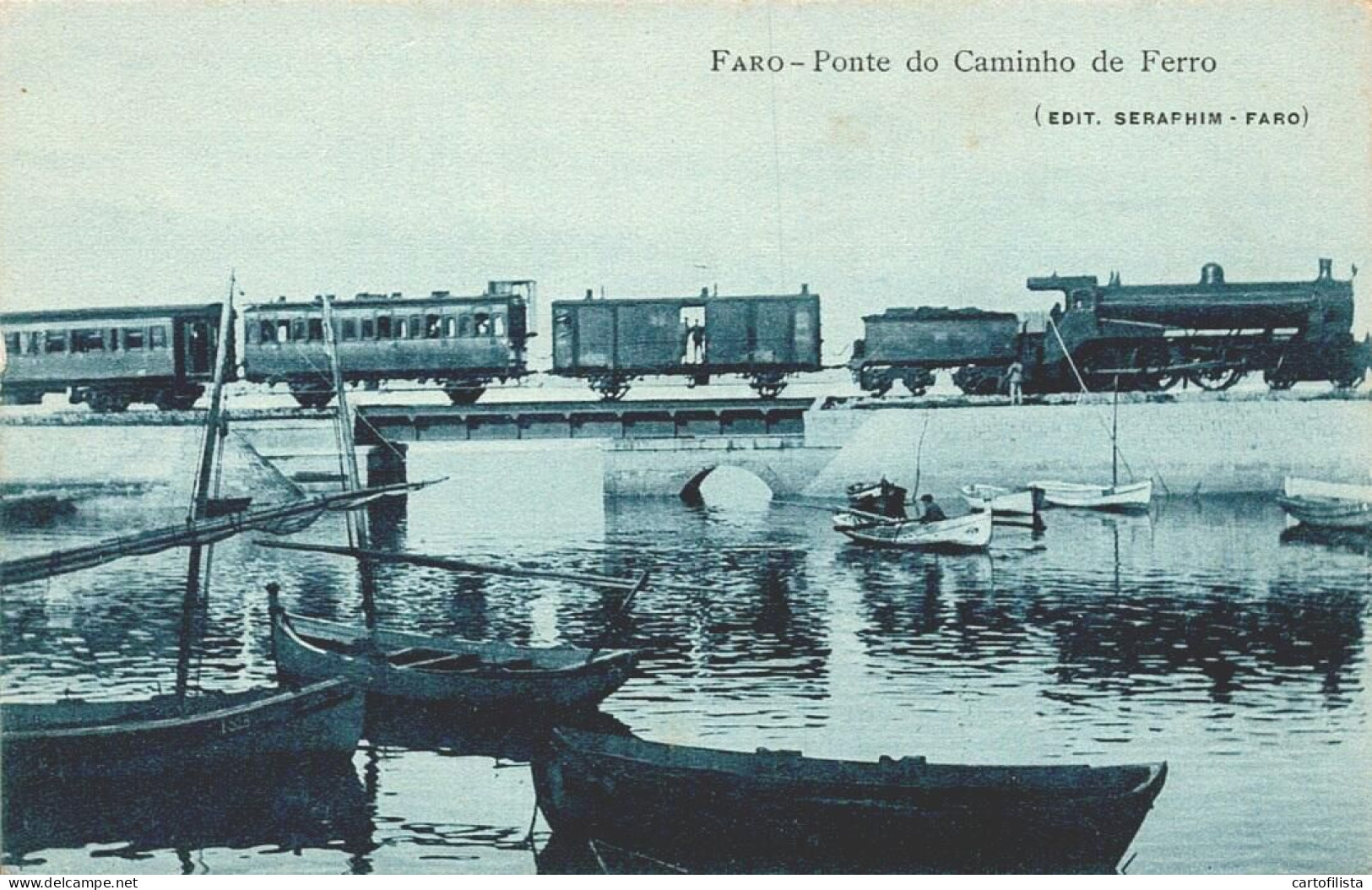 FARO - Ponte Do Caminho De Ferro  ( 2 Scans ) - Faro