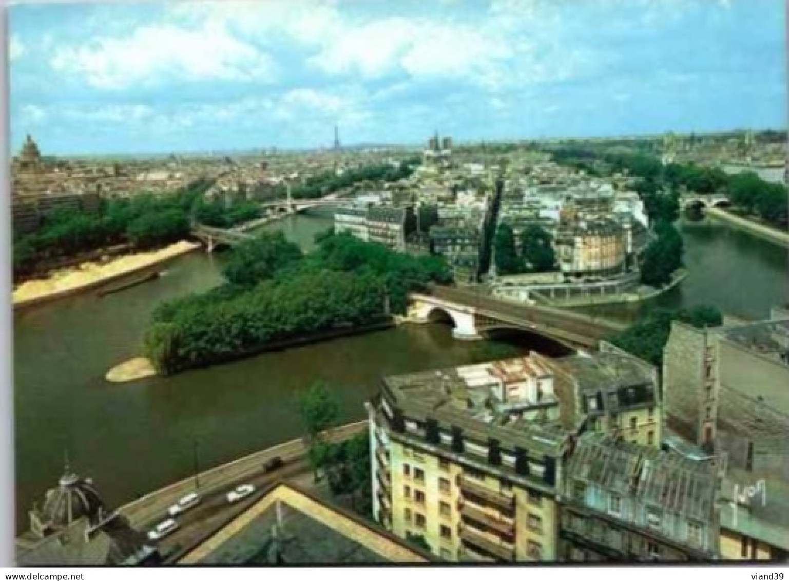 PARIS. -   Ile Saint Louis.      Non Circulée - Die Seine Und Ihre Ufer