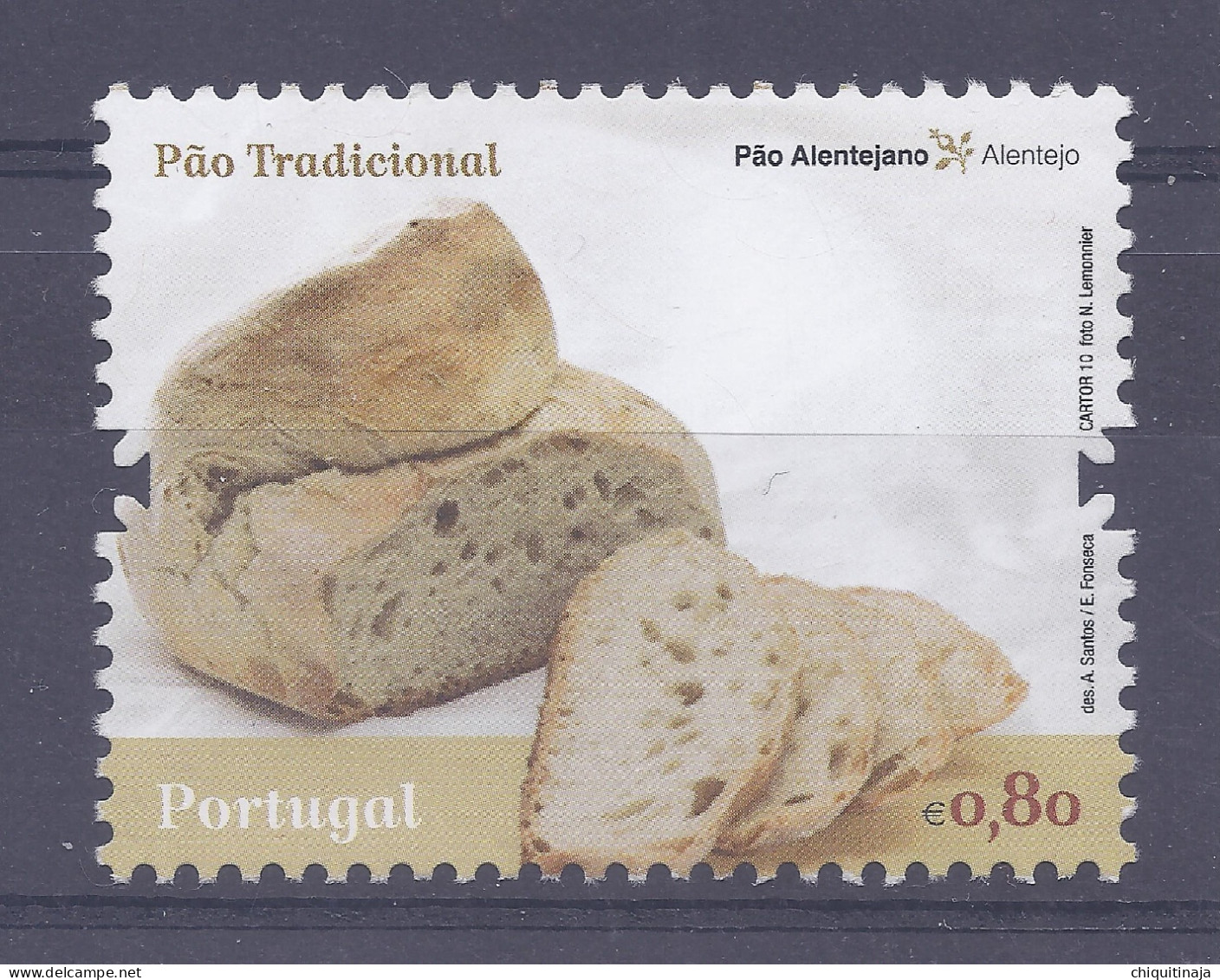 Portugal 2010 “Panes” MNH/** - Ungebraucht