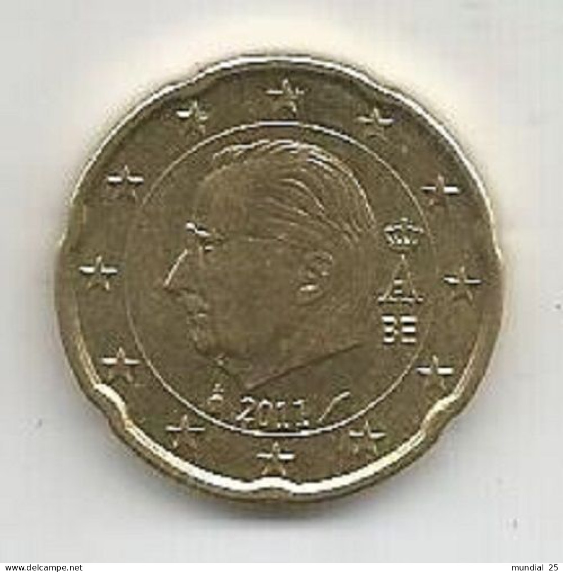 BELGIUM 20 EURO CENT 2011 - Belgien