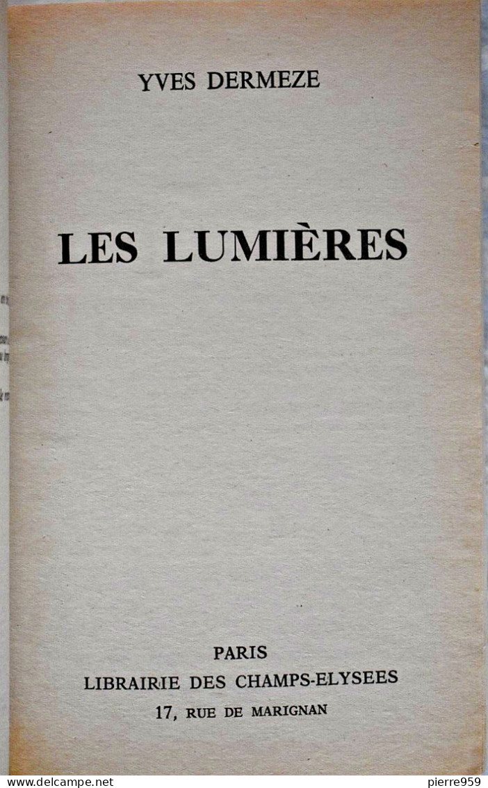 Les Lumière - Yves Dermèze (Paul Bérato) - Le Masque SF