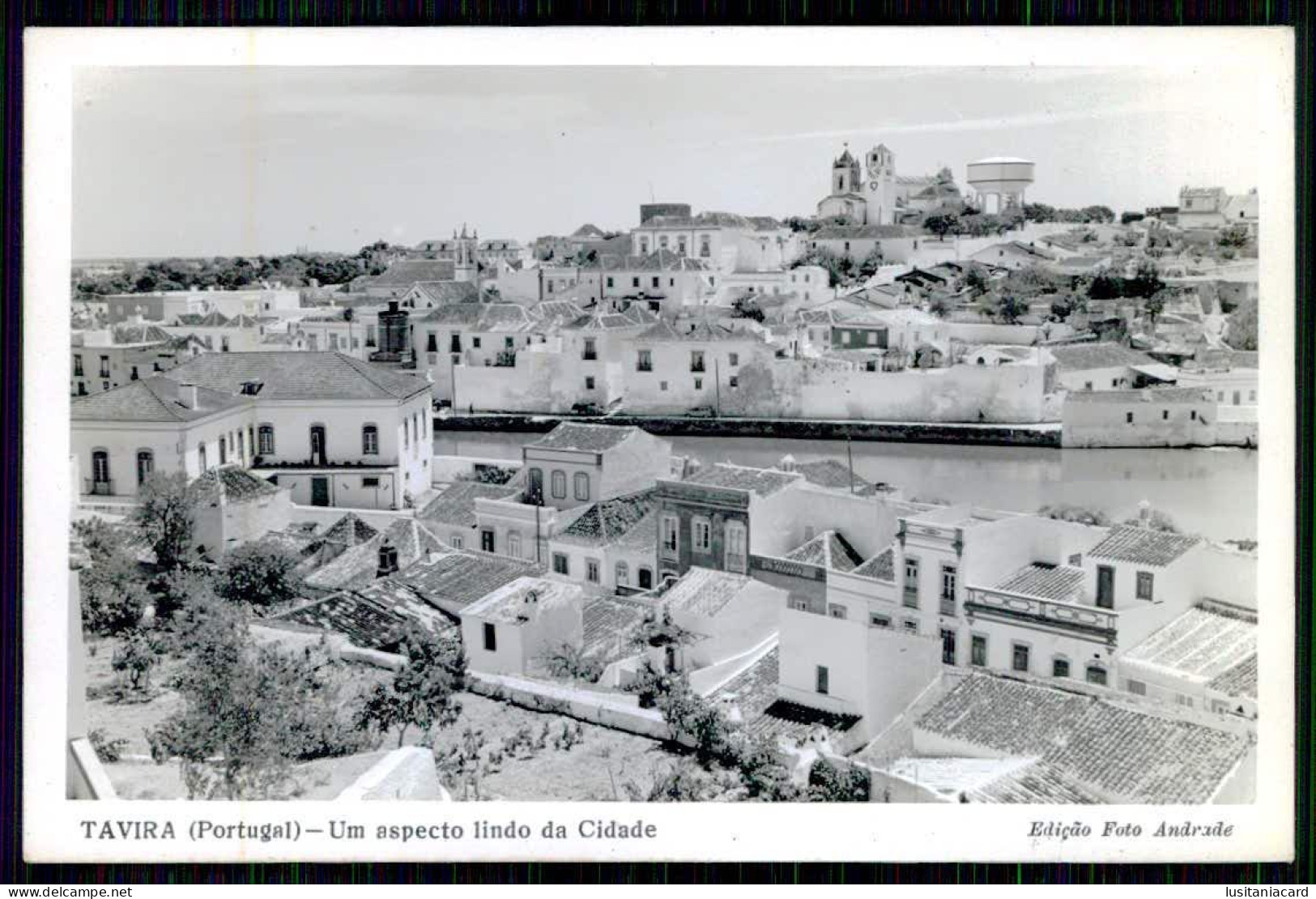 ALGARVE - TAVIRA - Um Aspecto Lindo Da Cidade. ( Ed. Foto Andrade) Carte Postale - Faro