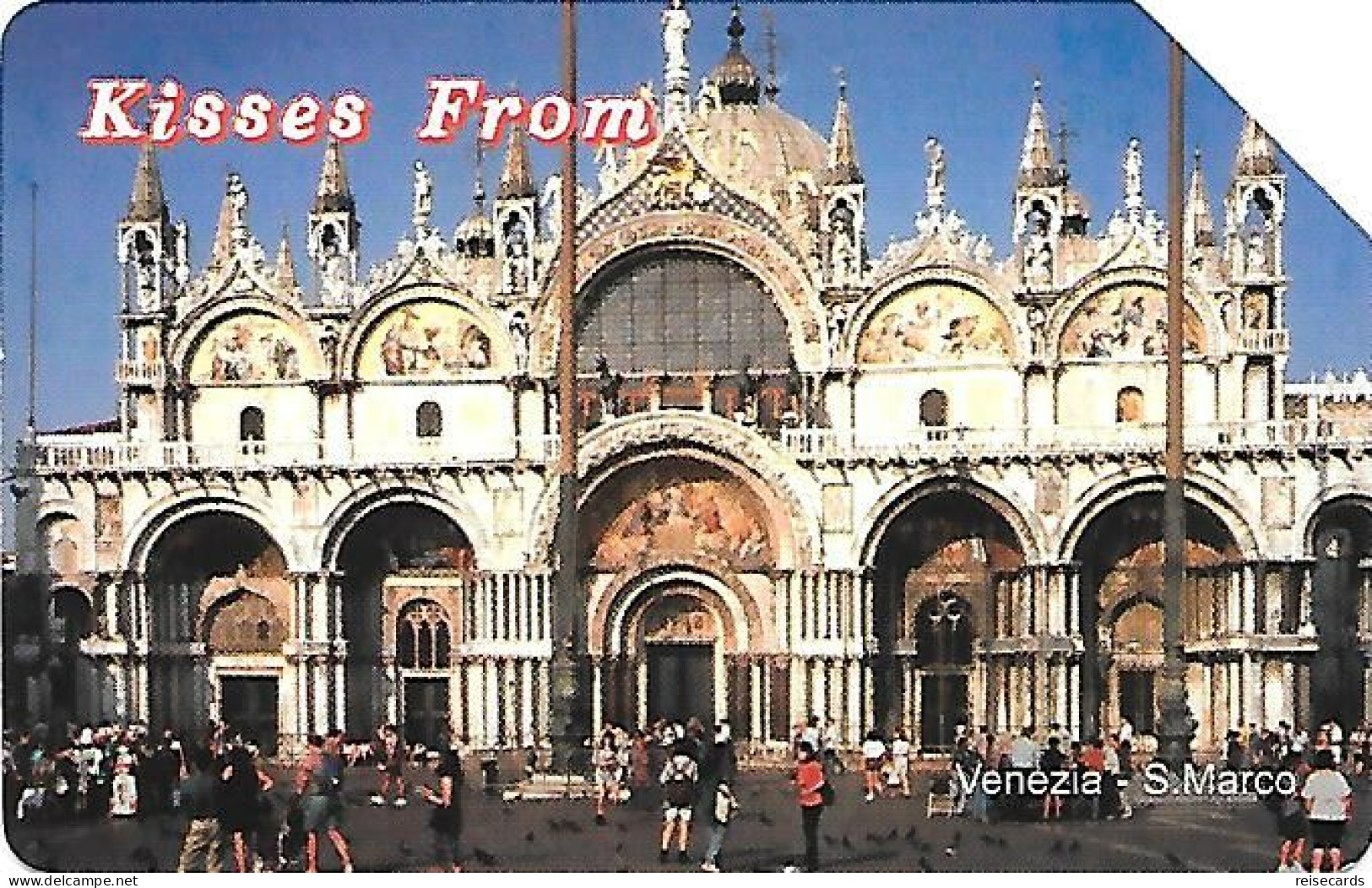 Italy: Telecom Italia Value € - Kisses From Venezia, San Marco - Públicas  Publicitarias