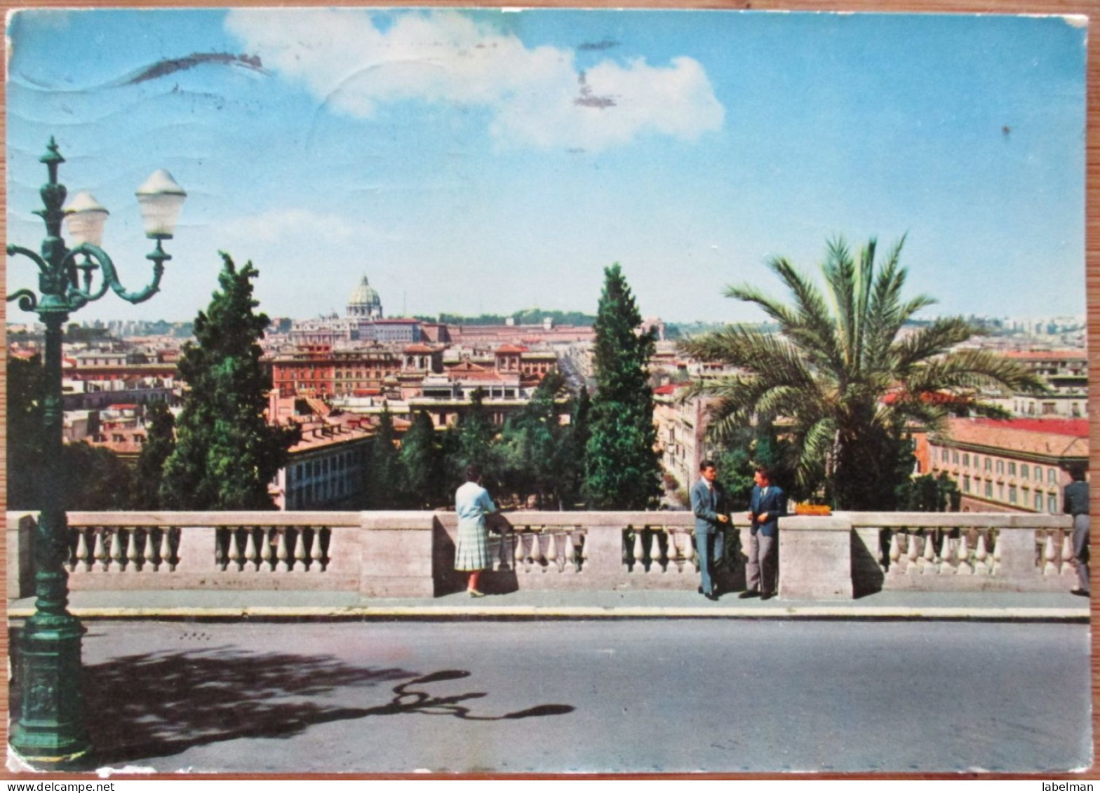 ROMA ITALIA ITALY TERRAZZA DEL PINCIO POSTCARD CARTE POSTALE ANSICHTSKARTE CARTOLINA POSTKARTE CARD KARTE - Ponti