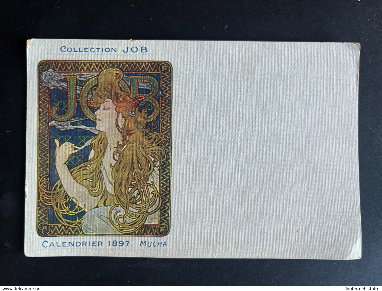 CPA  Carte Postale Mucha Cigarette JOB Illustrateur 1897  ( Ref D18 ) - Mucha, Alphonse