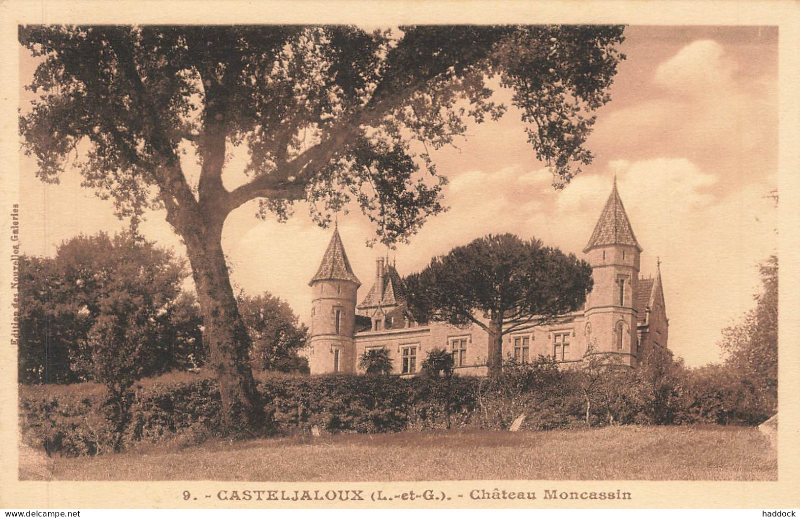 CASTELJALOUX : CHATEAU MONCASSIN - Casteljaloux