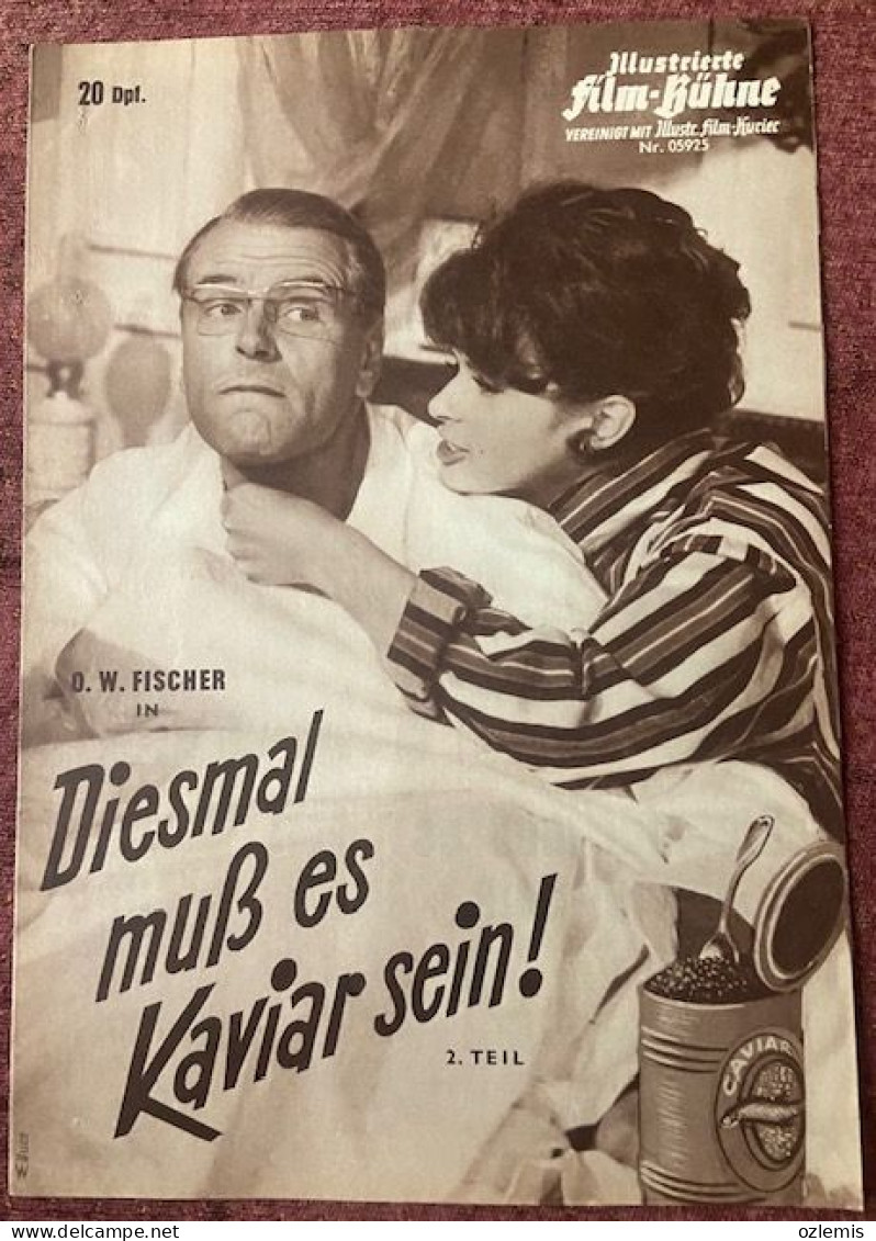 DIESMAL MUSS ES KAVIER SEIN  CARUSO ,ILLUSTRIERTE ,FILM - KUHNE ,CINEMA,MOVIE ,MAGAZINE - Cinema & Television