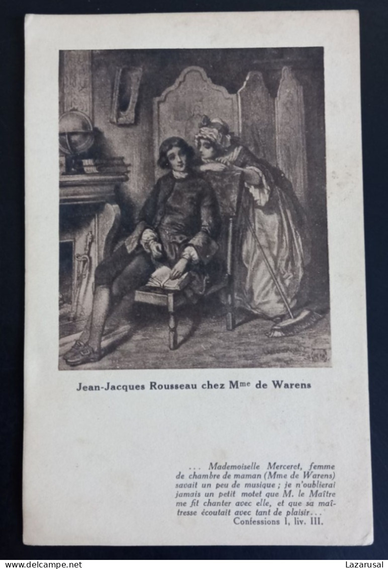 #15   Jean Jacques Rousseau à Annecy - Promenade à Thones Avec Mlles Galley Et Graffenried - Lyon 6