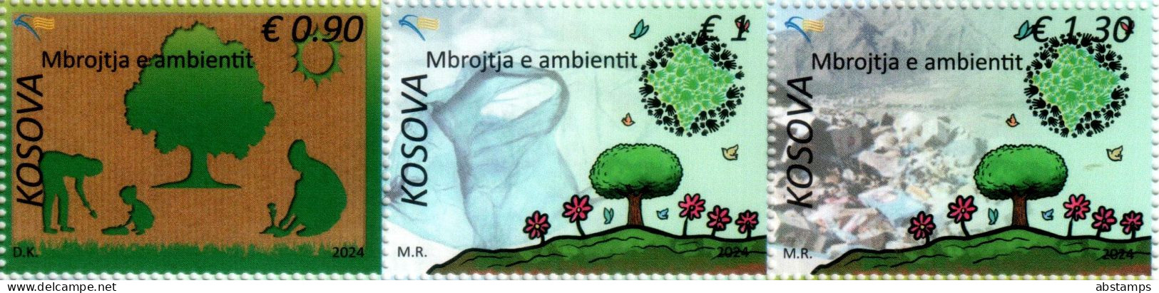 Kosovo Stamps 2024. Environmental Protection. Set MNH - Kosovo