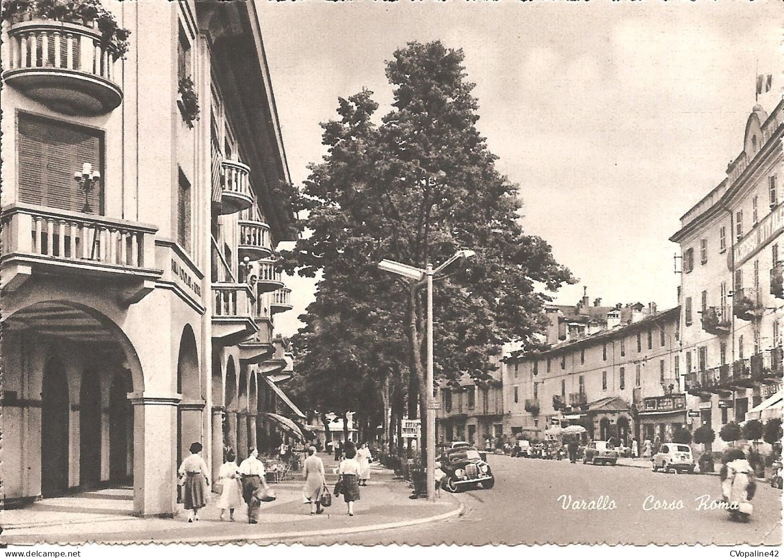 VARALLO (Piemonte) Corso Roma - Vercelli