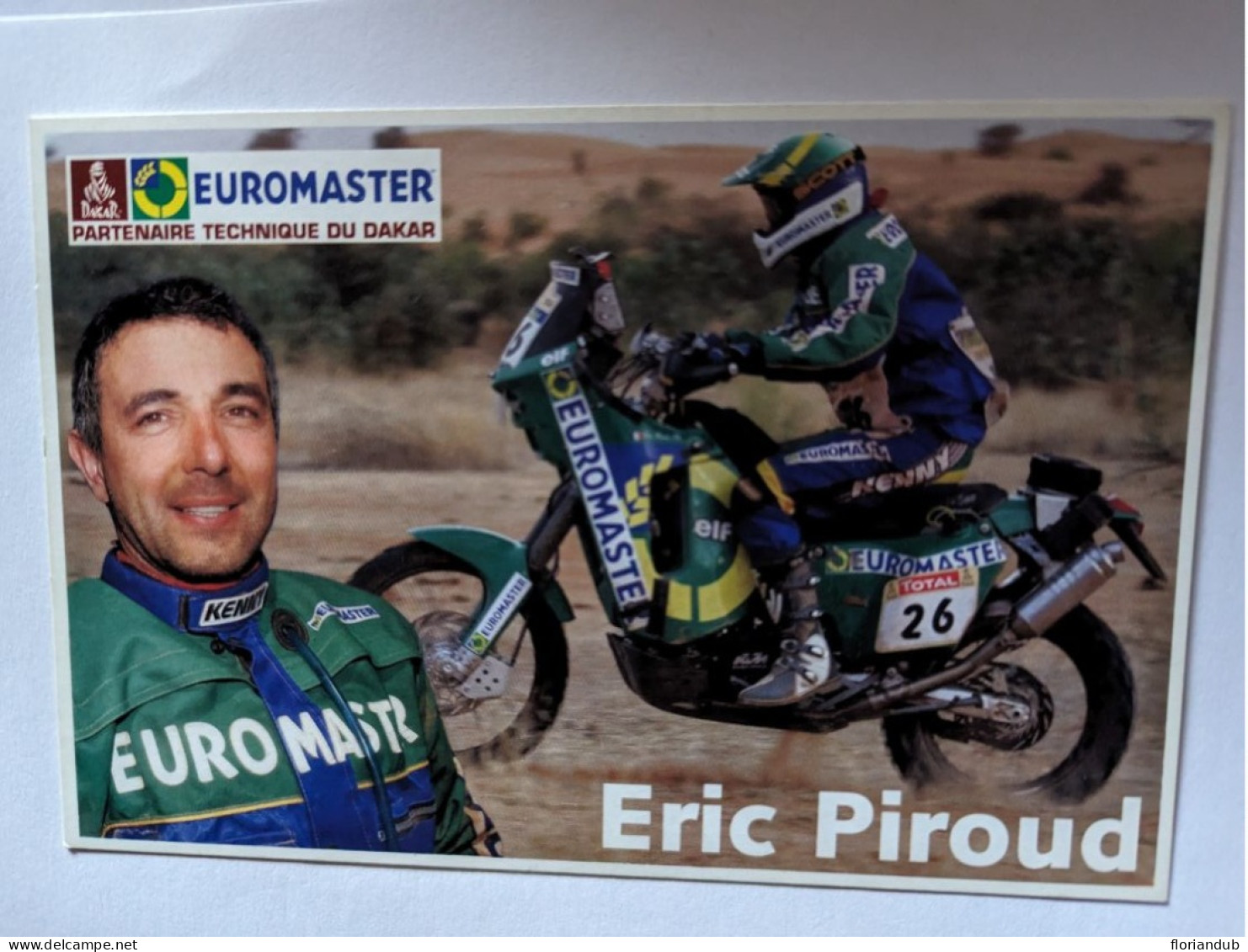 CP - Moto Cross Enduro Paris Dakar Eric Piroud Euromaster - Motorcycle Sport