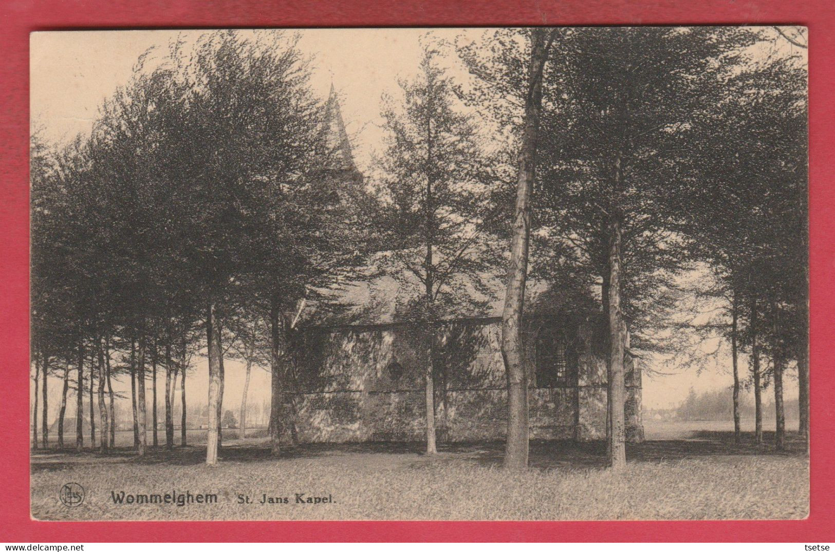 Wommelgem - St Jans Kapel -1936 ( Verso Zien ) - Wommelgem