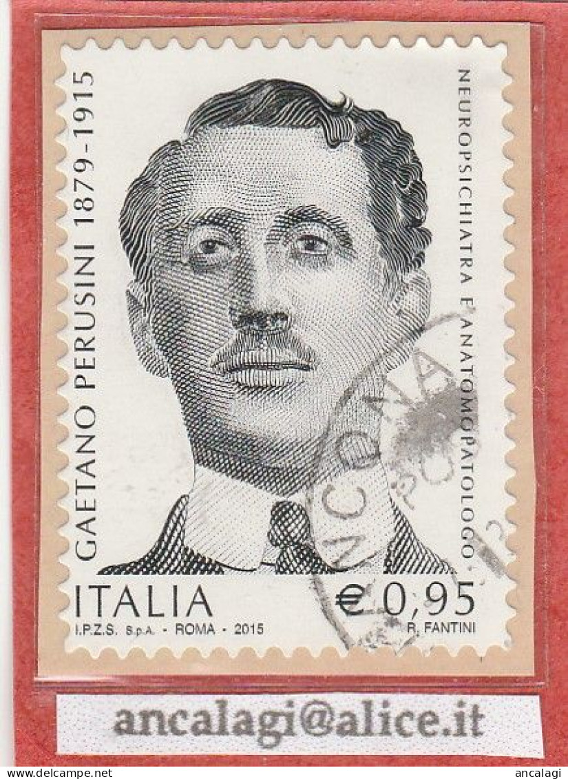 USATI ITALIA 2015 - Ref.1282A "GAETANO PERUSINI" 1 Val. - - 2011-20: Used