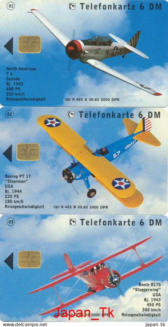 GERMANY K 463 A_C Flugzeug Flughafen Schönefeld  - Aufl  2 000 - Siehe Scan - K-Series: Kundenserie