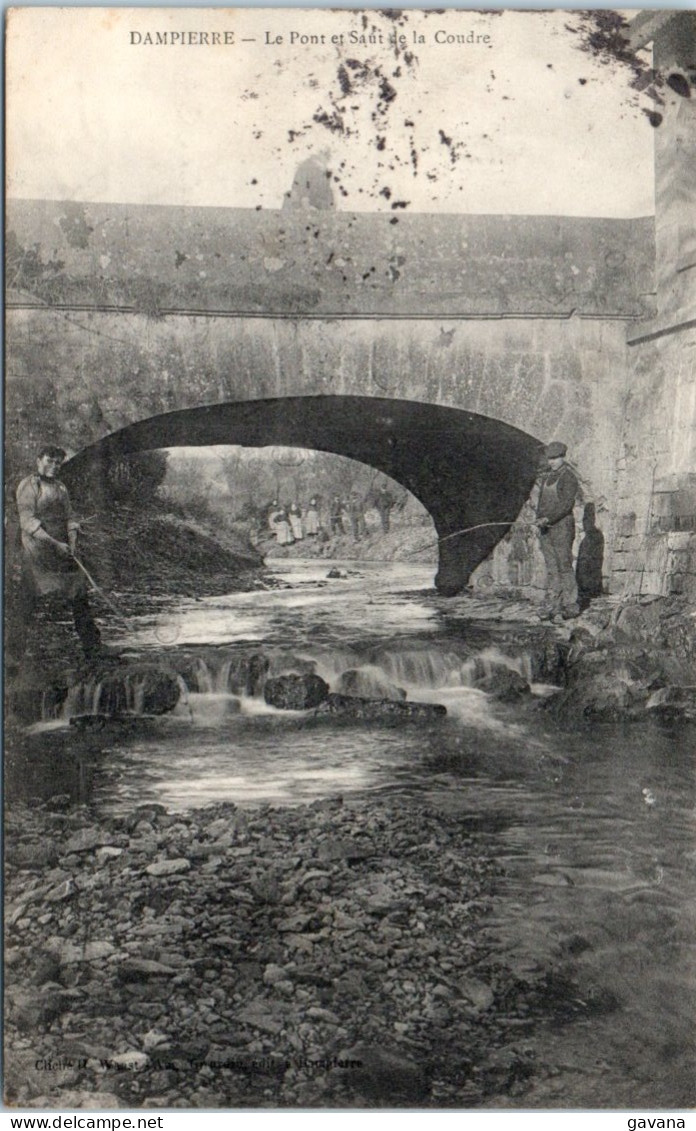 78 DAMPIERRE - Le Pont Et Saut De La Coudre  - Dampierre En Yvelines