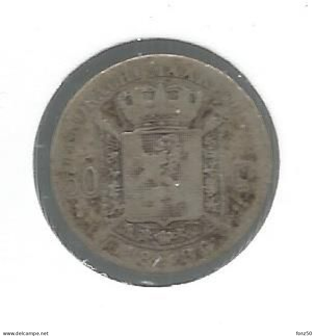 LEOPOLD II * 50 Cent 1886 Vlaams * Z.Fraai * Nr 12842 - 50 Centimes