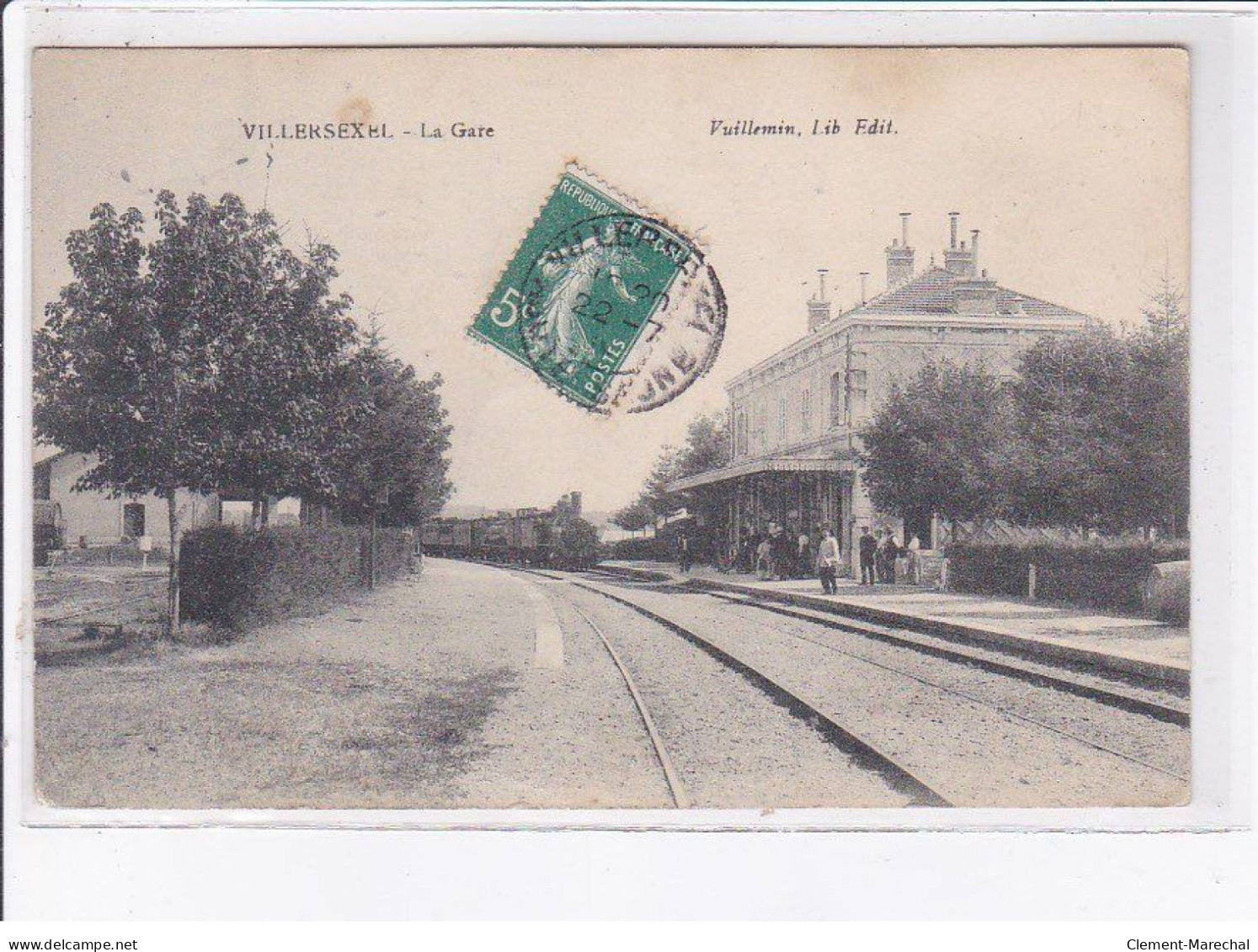 VILLERSEXEL: La Gare - état - Villersexel