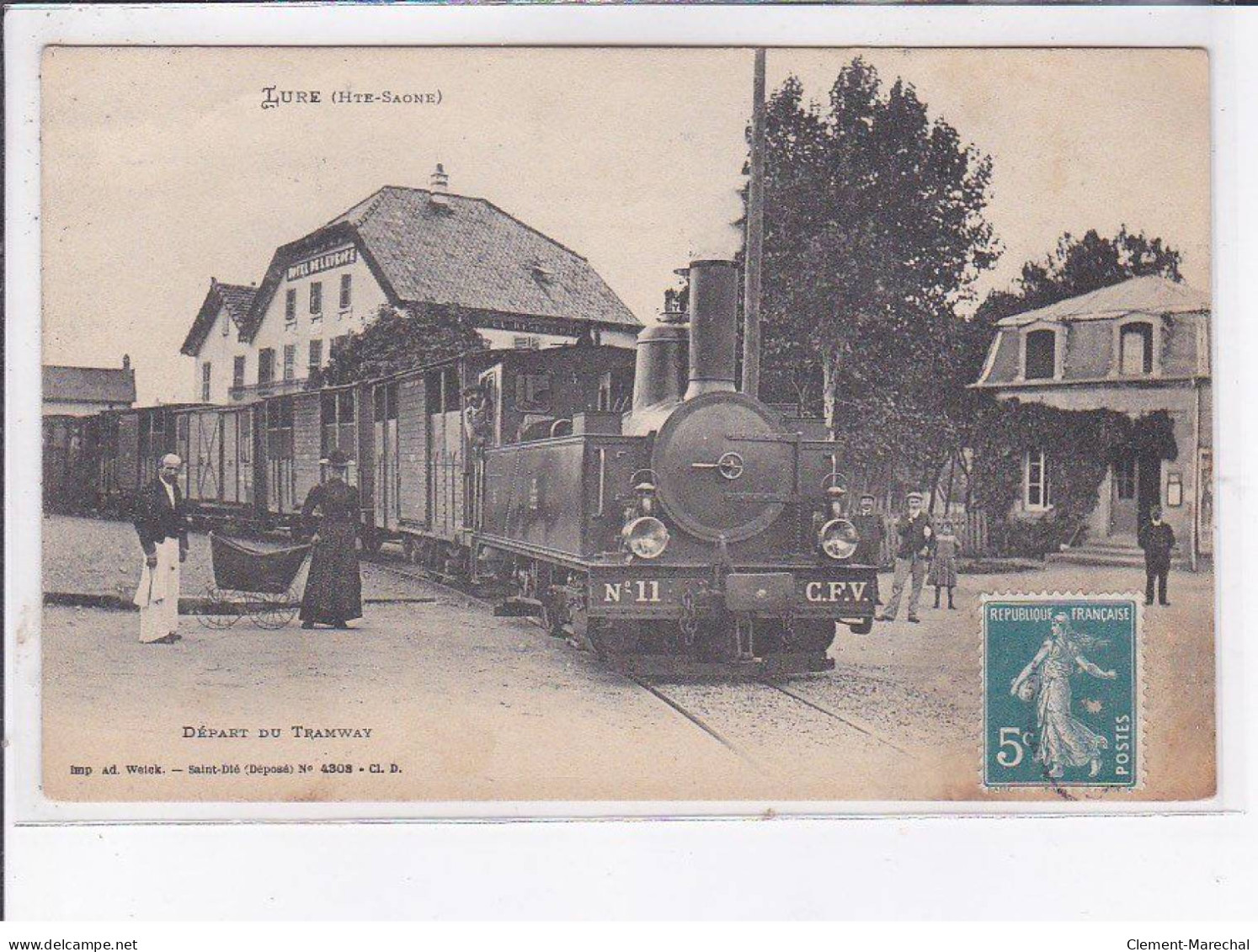 LURE: Départ Du Tramway - Très Bon état - Lure