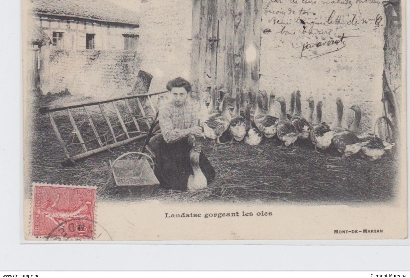 MONT DE MARSAN : Landaise Gorgeant Les Oies (foie Gras) - Très Bon état - Mont De Marsan