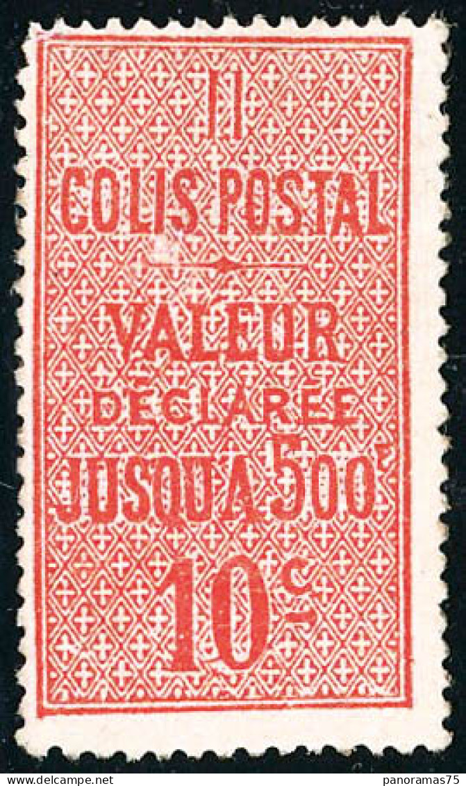 ** N°2 10c Rouge (II) Dent 13 1/2 - B - Altri & Non Classificati