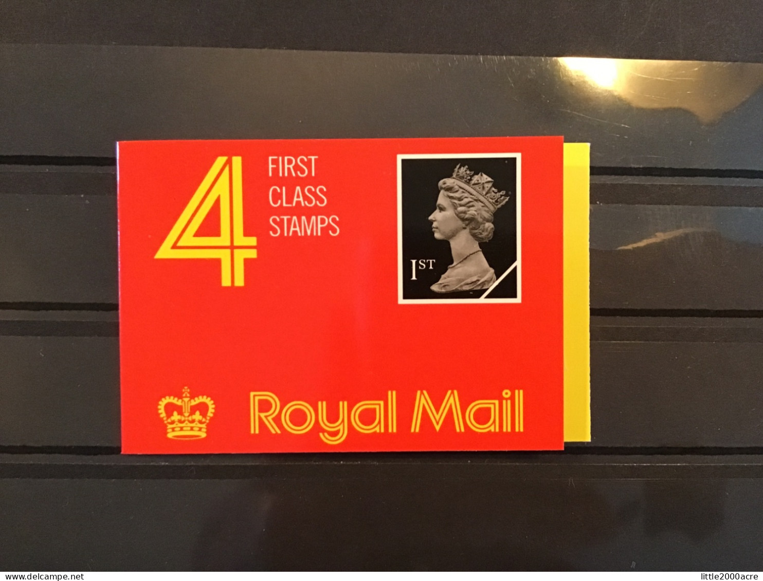 GB 1989 4 1st Class Stamps Barcode Booklet £0.80 MNH SG HB2 - Carnets