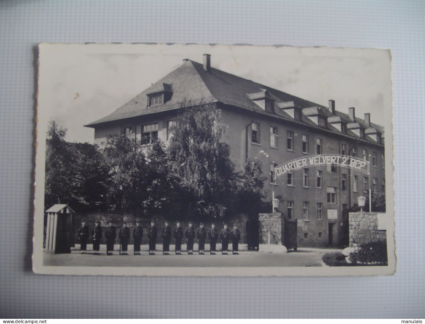 2e B.C.P. St Wendel (sarre) - L'entrée Du Quartier Et La Garde - Quartier Welvert - Kreis Sankt Wendel