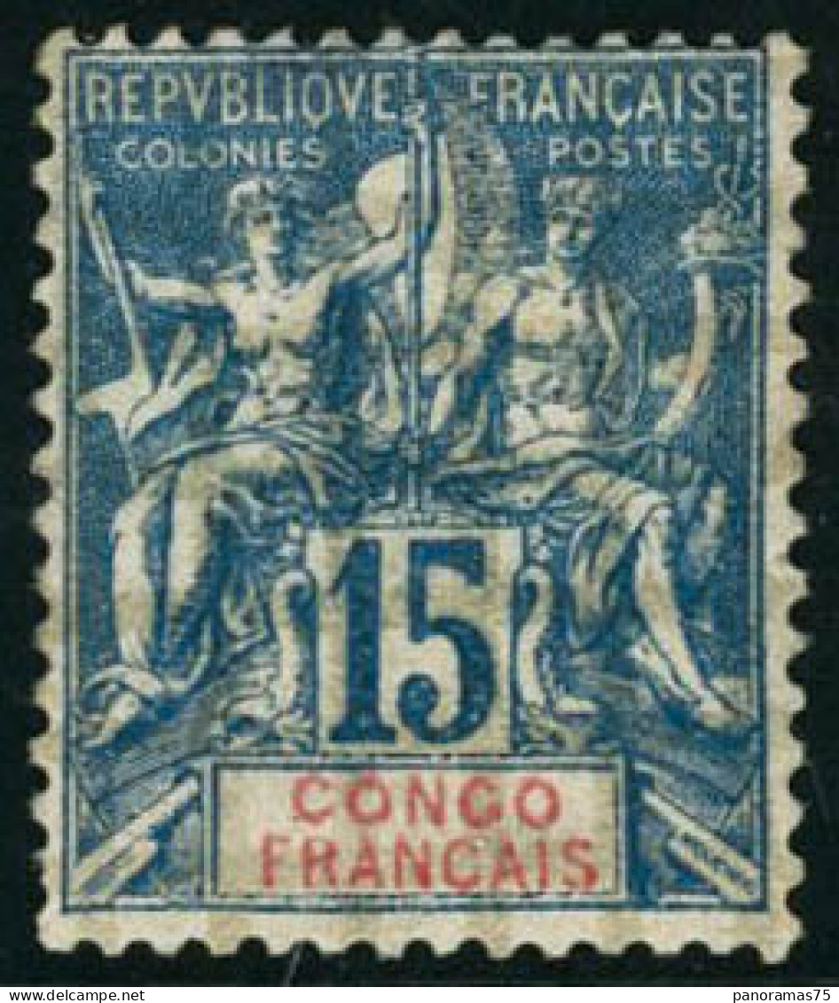 ** N°17 15c Bleu - TB - Andere & Zonder Classificatie