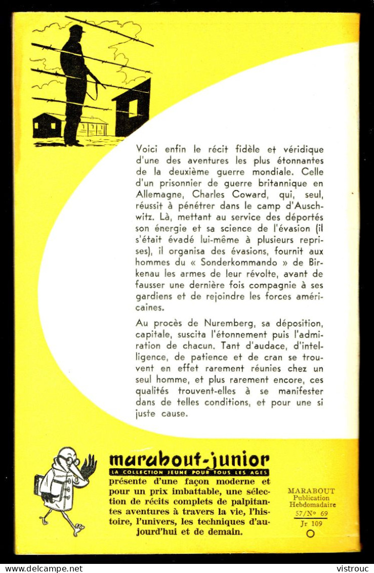 "Mot De Passe COURAGE", De John CASTLE - MJ N° 109 -  Guerre - 1957. - Marabout Junior