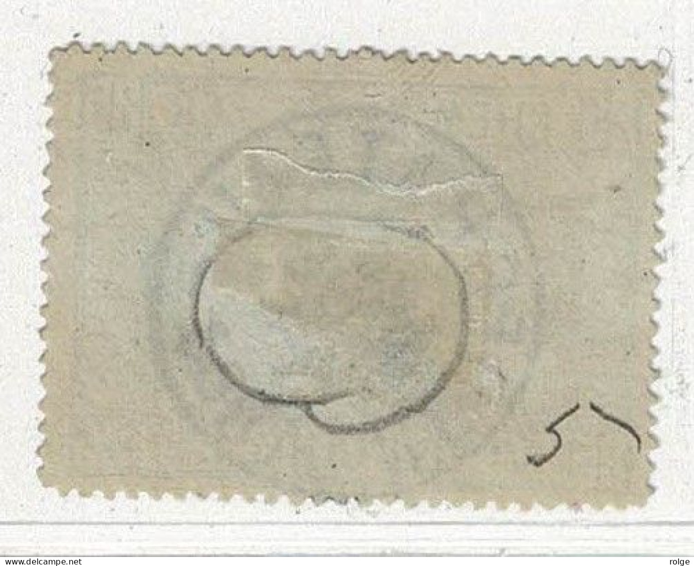 D173  NEUFCHATEAU    POSTSTEMPEL  OP SPOORWEGZEGEL N° 3 - Oblitérés