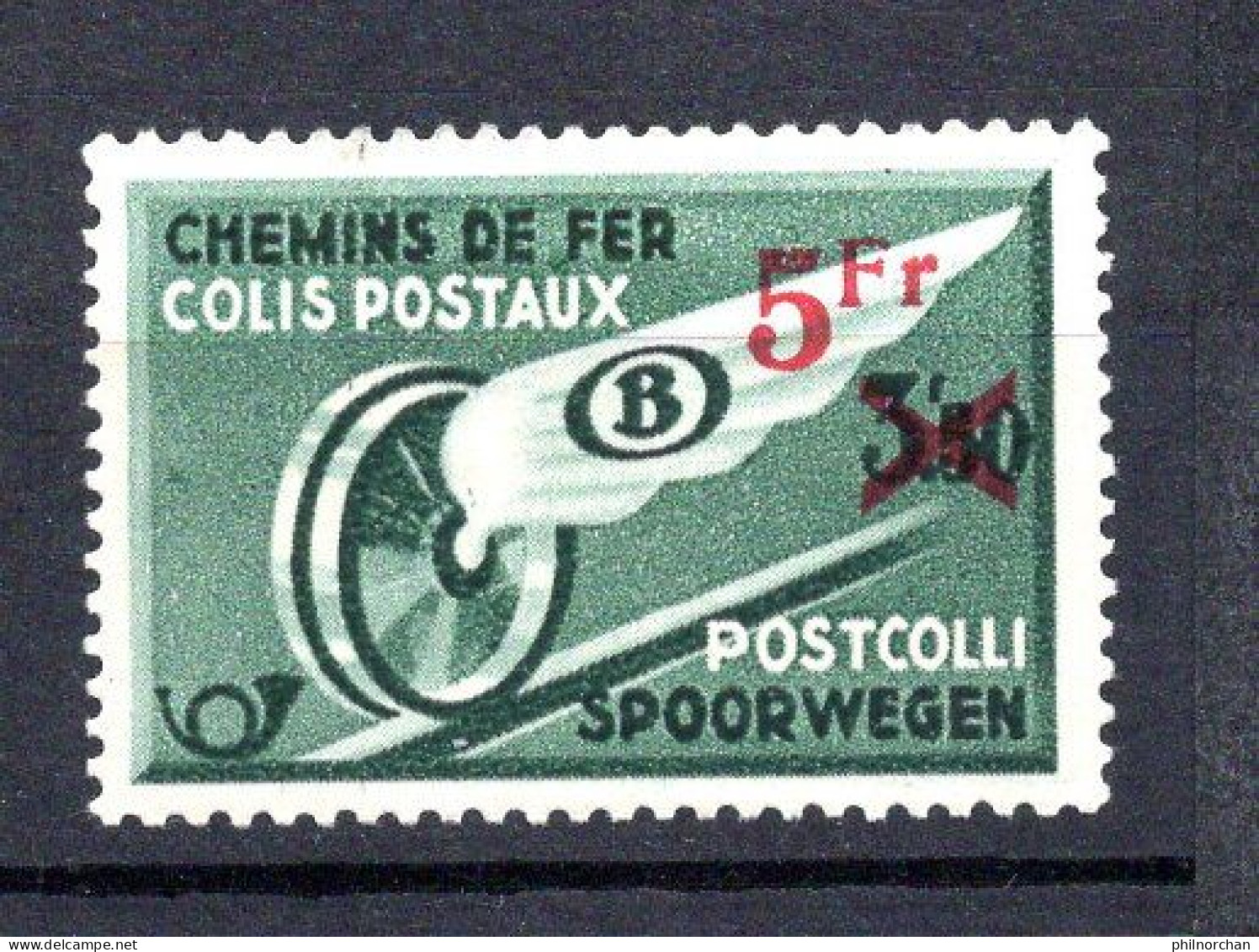 Belgique 1938 Colis Postaux Neuf** TB N°202  10 €    (cote 68,50 €, 1 Valeur) - Neufs