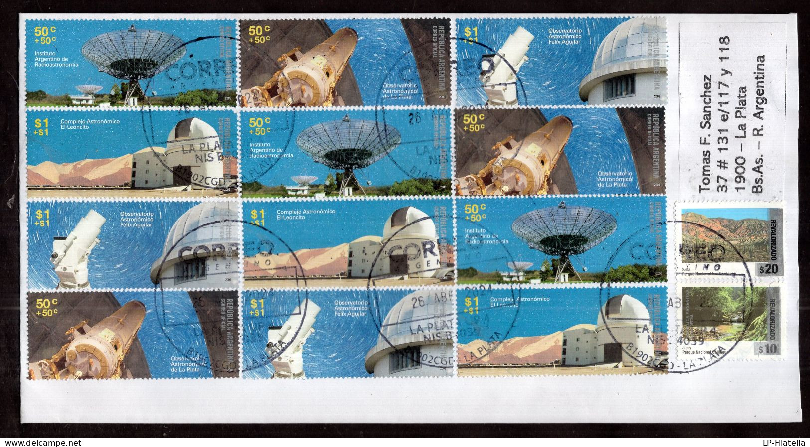 Argentina - 2024 - Space - Modern Stamps - Diverse Stamps - Brieven En Documenten