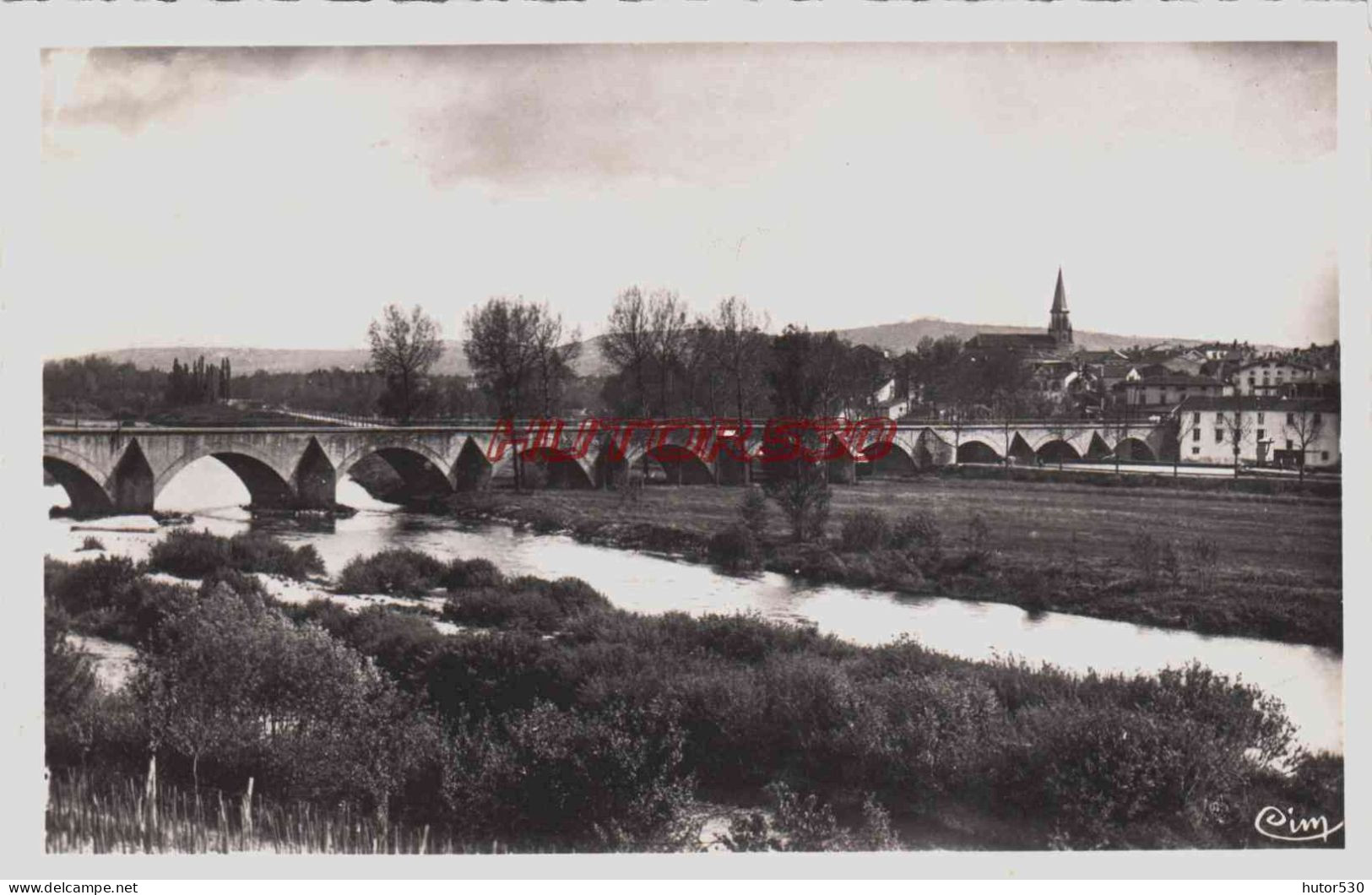 CPSM CHARMES SUR MOSELLE - VOSGES - LE GRAND PONT - Charmes