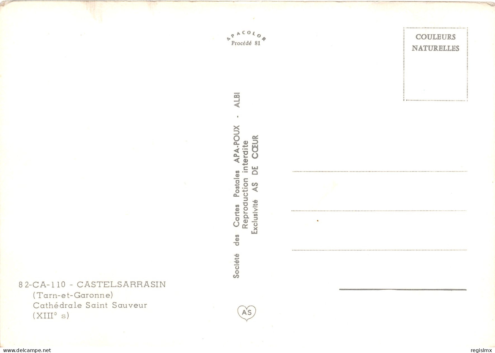 82-CASTELSARRASIN-N°1030-B/0393 - Castelsarrasin