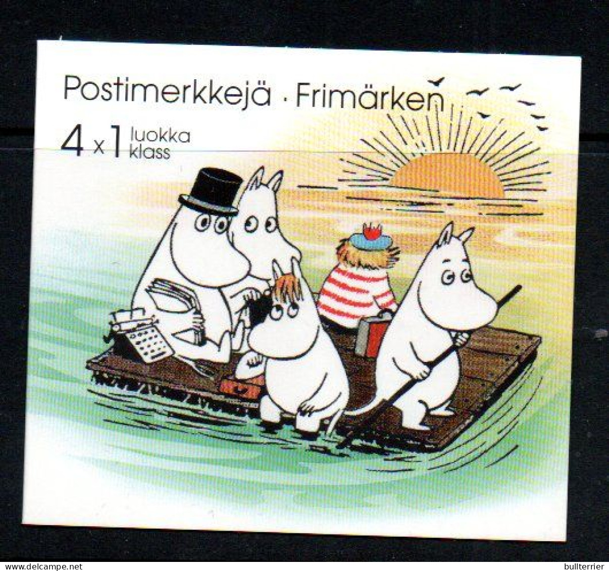 FINLAND - 1997 - Moomins  Booklet Complete Mint Never Hinged, Sg Cat £15 - Carnets