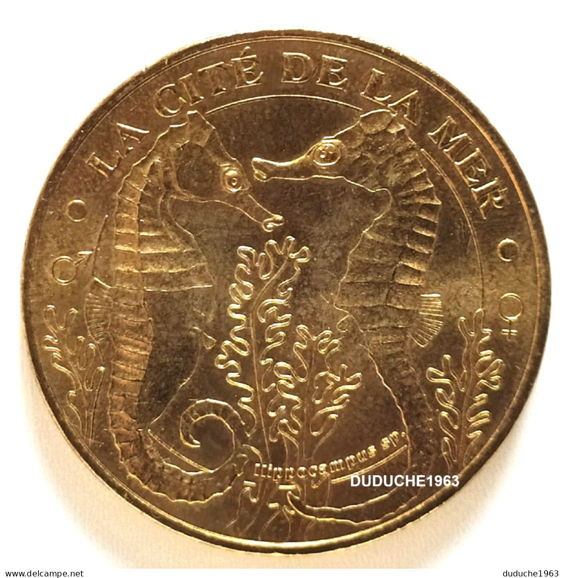 Monnaie De Paris 50.Cherbourg - Cité De La Mer - Les Hippocampes 2006 - 2006