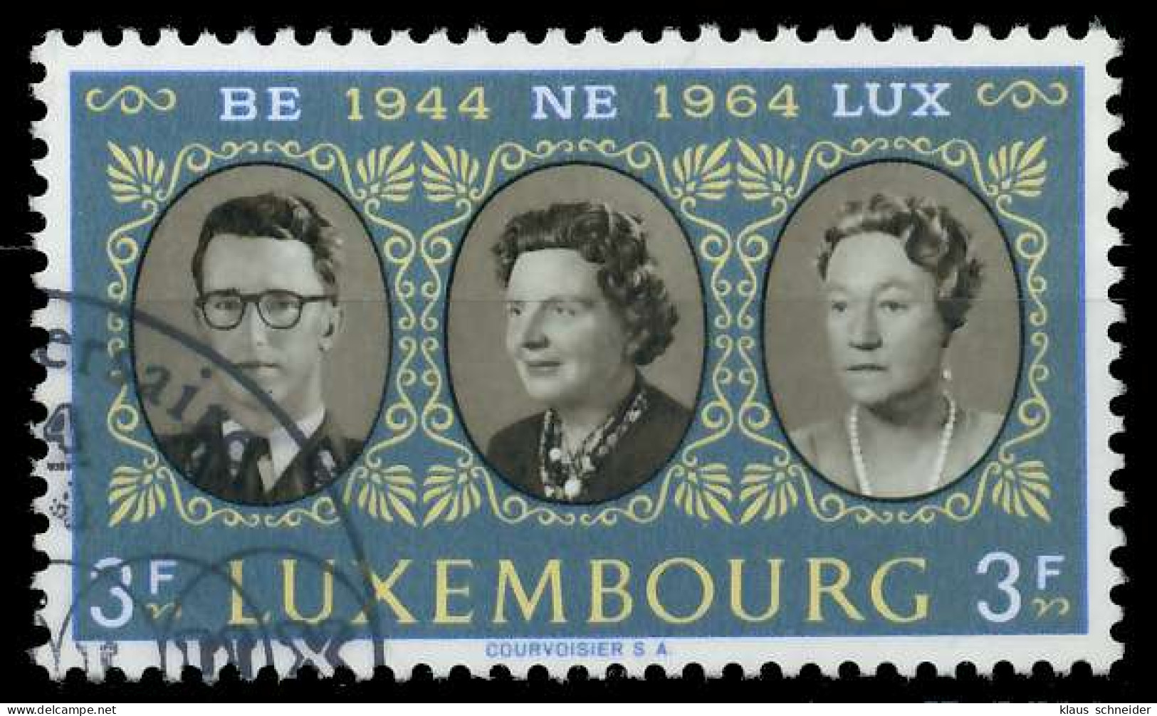 LUXEMBURG 1964 Nr 700 Gestempelt X5DFFB6 - Used Stamps