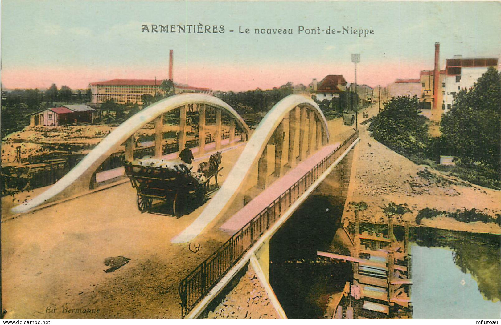 59* ARMENTIERES  Nouveau Pont De Nieppe      RL25,1095 - Armentieres
