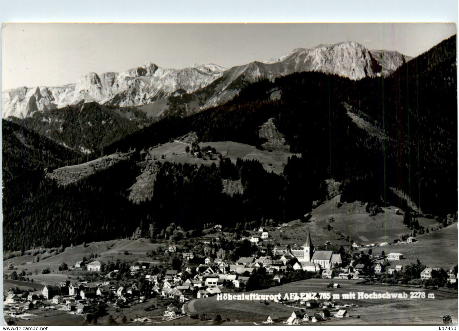 Aflenz, Mit Hochschwab - Alfenz