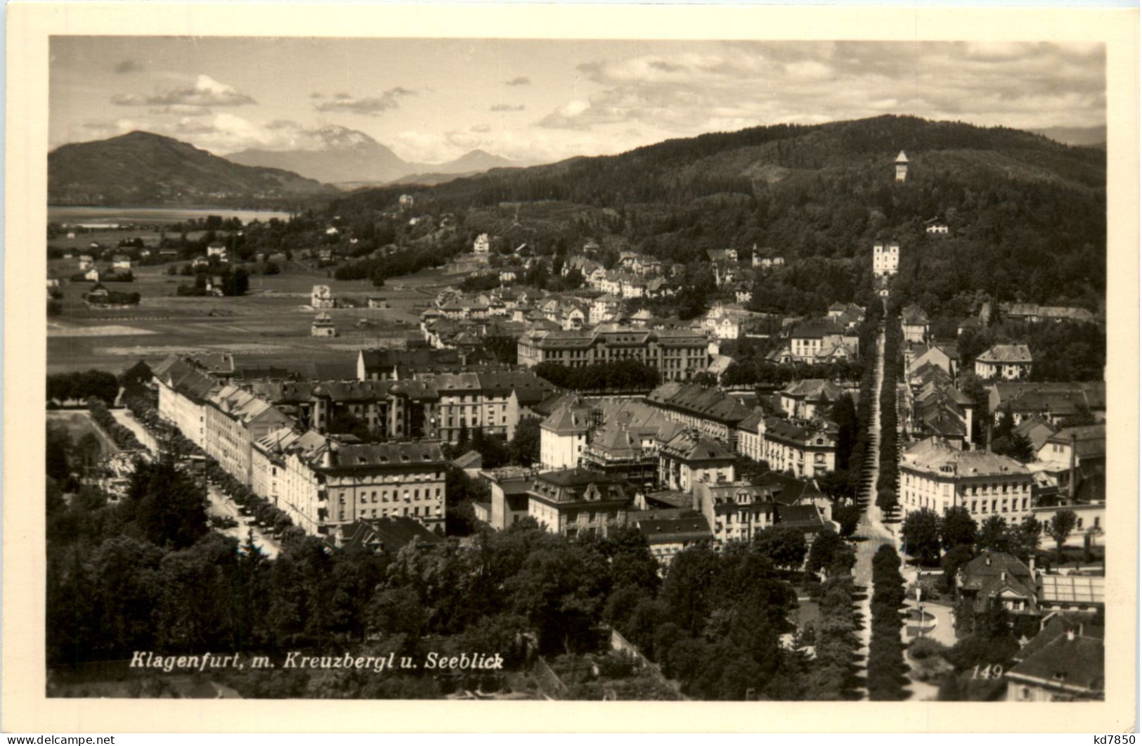 Klagenfurt, Mit Kreuzberg Und Seeblick - Klagenfurt